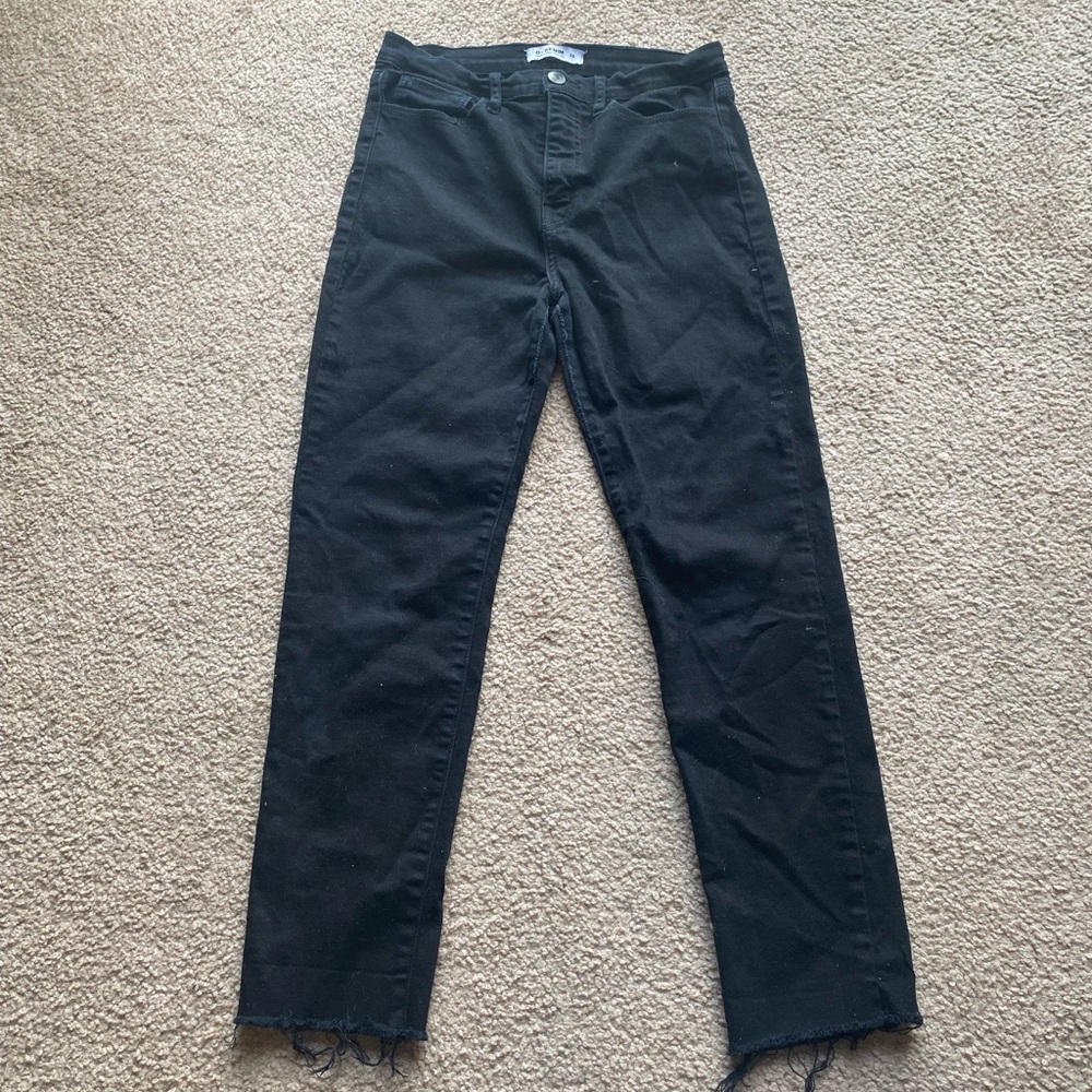 Black skinny jeans